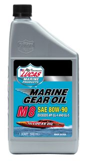 1 QT MARINE GEAR OIL SAE M8 80W-90   6/CS