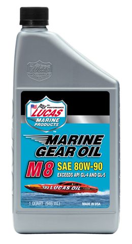 1 QT MARINE GEAR OIL SAE M8 80W-90   6/CS