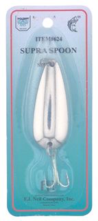 1/3 OZ SUPRA SPOON SILVER 2"   12PK/CD