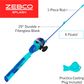 2-1/2' SPLASH FLOATING SPINCAST KIDS COMBO BLUE AGE: 3-5
