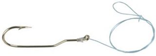 #1 MR. CRAPPIE BLACK NICKEL ABERDEEN SNELLED HOOK