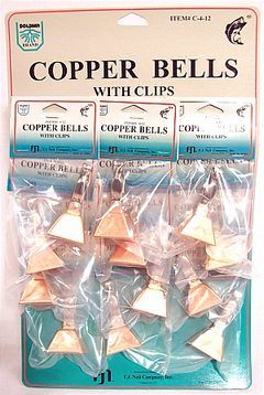 COPPER BELLS W/CLIP 1PK  12PK/CD