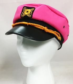 PINK TWILL YACHT HAT ADJUSTABLE