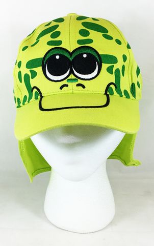 TODDLER GREEN FROG W/SCAPE HAT