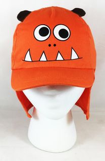 TODDLER ORANGE MONSTER W/SCAPE HAT