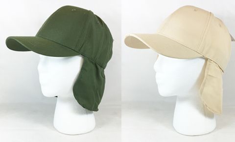 YOUTH SIZE SUNBEATER RIVER CAP W/SCAPE KHAKI/OLIVE