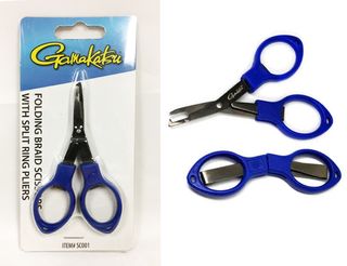 GAMAKATSU FOLDING BRAID SCISSORS