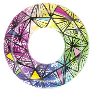 47" H2O GO! STAINED GLASS SWIM RING AGES: 12+