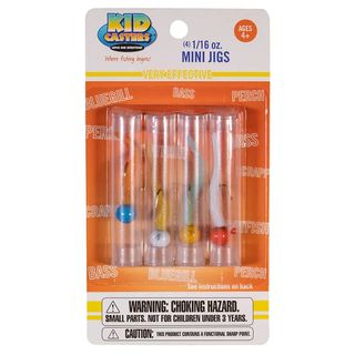 **WSL** 1/16 OZ KID CASTERS MINI JIGS 4PK AGES: 4+