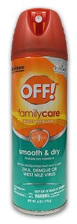 6 OZ OFF! FAMILY CARE SMOOTH & DRY INSECT REPELLENT