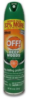 8 OZ OFF! DEEP WOODS INSECT REPELLENT