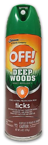 6 OZ OFF! DEEP WOODS TICK REPELLENT