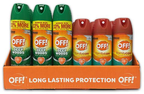 OFF! INSECT REPELLENT 18PC DISPLAY
