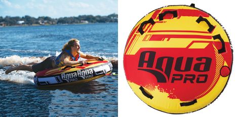 60" AQUA PRO TOWABLE 1 RIDER RED & YELLOW