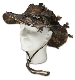 LUCKY 7 LEAFY CAMO BOONIE HAT