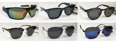 ASSORTED POLARIZED SUNSHADES