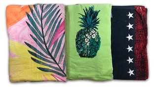 **WSL** BONAIRE FIBER REACTIVE BEACH TOWEL ASST.