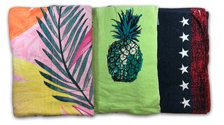 BONAIRE FIBER REACTIVE BEACH TOWEL ASST.