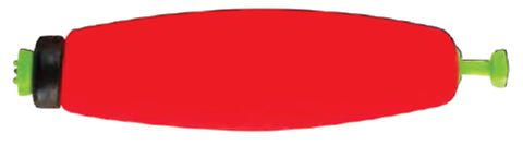 **WSL** 1.5" FISH'N FOAM WEIGHTED CIGAR CLIP-ON FLOATS RED/YLW 2PK