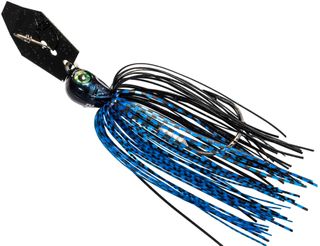 1/2 OZ CHATTERBAIT ELITE EVO BLACK/BLUE