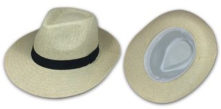 TOYO TRILBY HAT W/ LINING & BLACK BAND