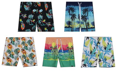 MEN'S SPORT SWIM TRUNKS W/LINER M-2XL (NO SMALL)