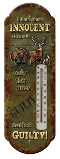 **WSL** INNOCENT ANIMALS TIN THERMOMETER
