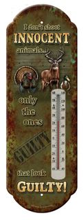 INNOCENT ANIMALS TIN THERMOMETER