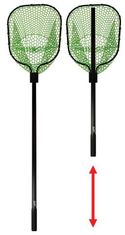 17"X19" NET 36" COLLAPSABLE HANDLE GREEN