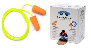 CORDED DISPOSABLE EAR PLUGS TAPER FIT