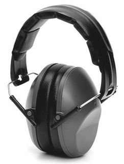 **WSL** VG90 LOW-PROFILE EAR MUFF GRAY HEARING PROTECTION
