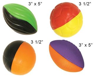 AIR FOAM SPORTS BALL ASST. COLORS