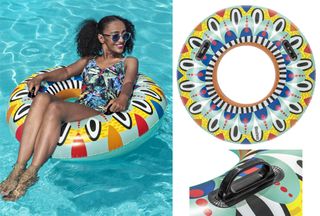 42" H2O GO! FLIRTY FIESTA SWIM RING AGES: 12+