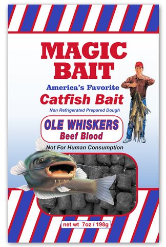 7 OZ MAGIC BAIT CATFISH BAIT- OLE WHISKERS