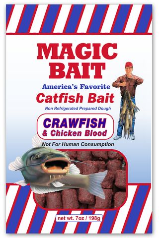 7 OZ MAGIC BAIT CATFISH BAIT- CRAWFISH