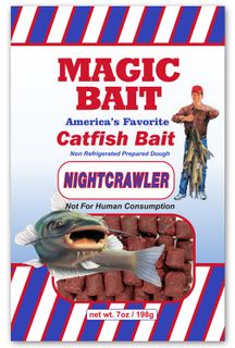 7 OZ MAGIC BAIT CATFISH BAIT- NIGHTCRAWLER