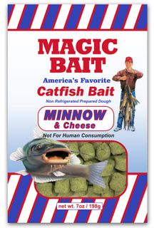 7 OZ MAGIC BAIT CATFISH BAIT- MINNOW & CHEESE