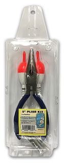 **WSL** 5" SPRING LOADED PLIERS & TACKLE KIT