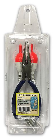 **WSL** 5" SPRING LOADED PLIERS & TACKLE KIT
