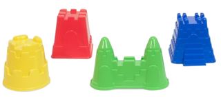 4" ASSORTED SAND CASTLE MOLDS