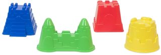 4" ASSORTED SAND CASTLE MOLDS