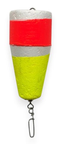 2" POPPIN CORK RIGGED FLOAT 12PK