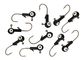1/8 OZ BALL HEAD JIGS BLACK 10PK