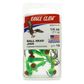 1/4 OZ BALL HEAD JIGS LIME/CHART10PK