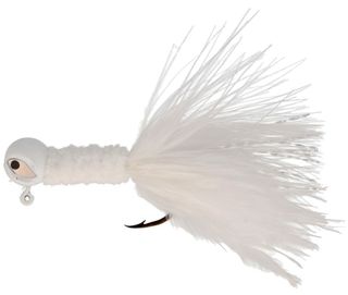 1/32 OZ PRO-V CRAPPIE JIG WHITE 6PK