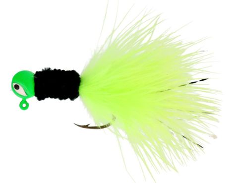 1/32 OZ PRO-V CRAPPIE JIG CHART/BLACK 6PK