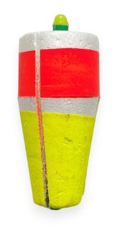 2" WEIGHTED POPPIN CORK SLOTTED FLOAT 12PK