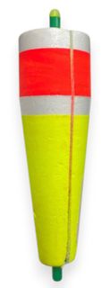 5" WEIGHTED POPPIN CORK SLOTTED FLOAT 12PK