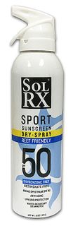 6 OZ OXYBENZONE FREE DRY-SPRAY SPORT SUNSCREEN SPF 50