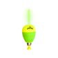 1-1/2" MR. CRAPPIE FLO-GLO LIGHTED SNAP-ON PEAR BOBBER 2PK